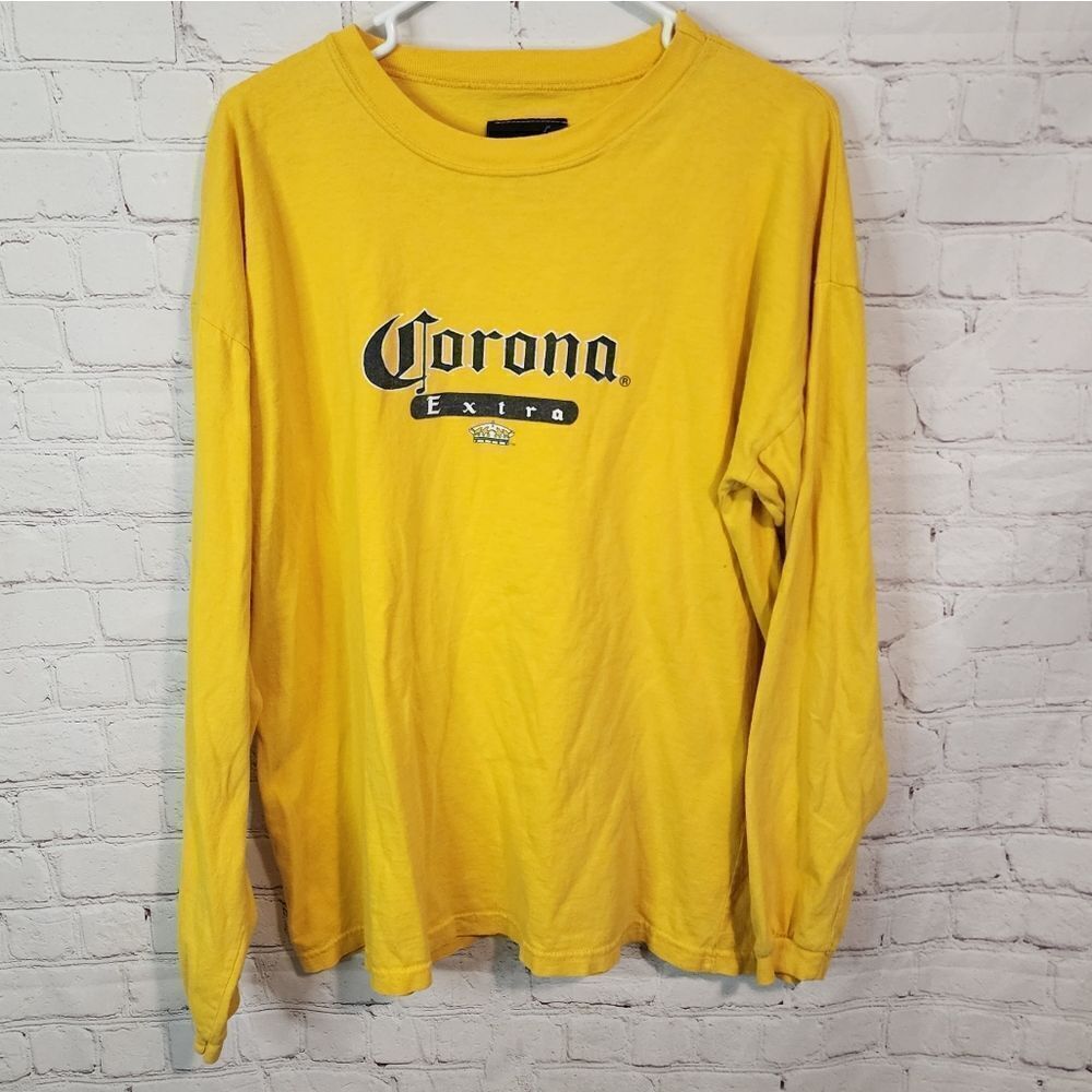 Men's Corona longsleeve shirt, size XL